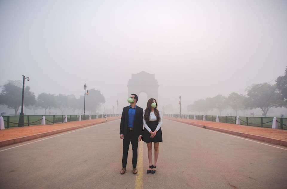 The shoot has an eerie post-apocalyptic feel to it. Photo: Banjara Studios