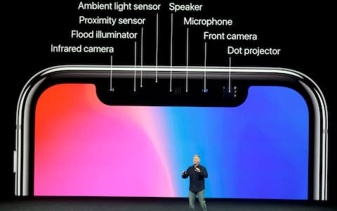 Iphone x reveal - Credit: AP