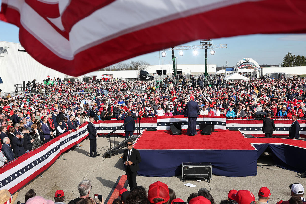 Donald Trump rally Scott Olson/Getty Images