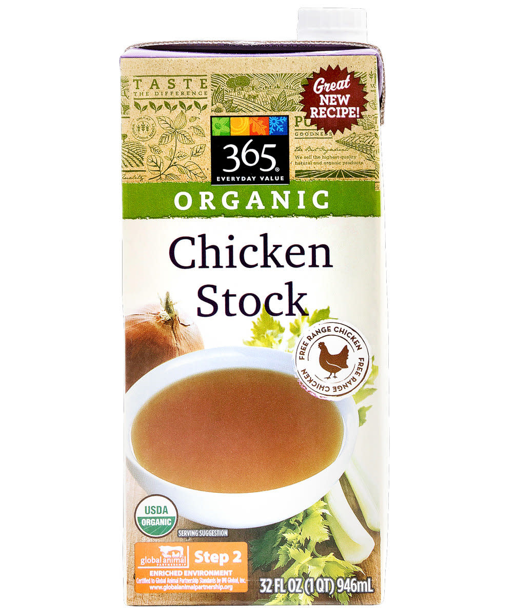 365 EVERYDAY VALUE® Organic Chicken Broth Low Sodium, 32 Fl. Oz.