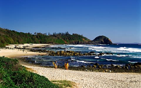 Shelly Beach, Port Macquarie, New South Wales - Credit: &nbsp;Robin Smith/&nbsp;Photolibrary RM