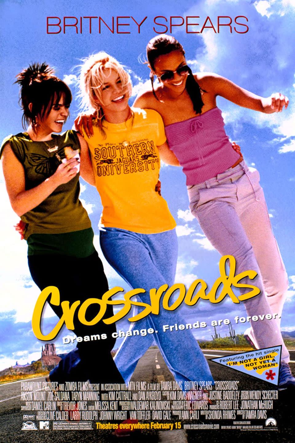 <p>Britney Spears stars in a film that follows three best friends as they road trip across the country to find themselves. </p>