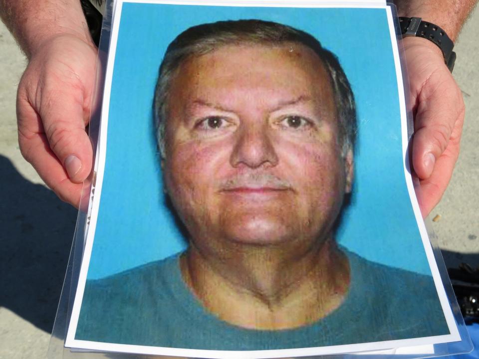 Gary Luke, 72, was reported missing by his wife after he drove off in his Black Honda CRV towards Lehigh during the storm to escape potential storm surge.