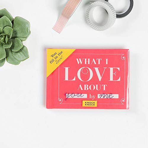 What I Love about You Fill-in-the-Blank Love Book