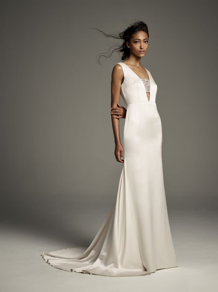 White von Vera Wang (Foto: David’s Bridal)