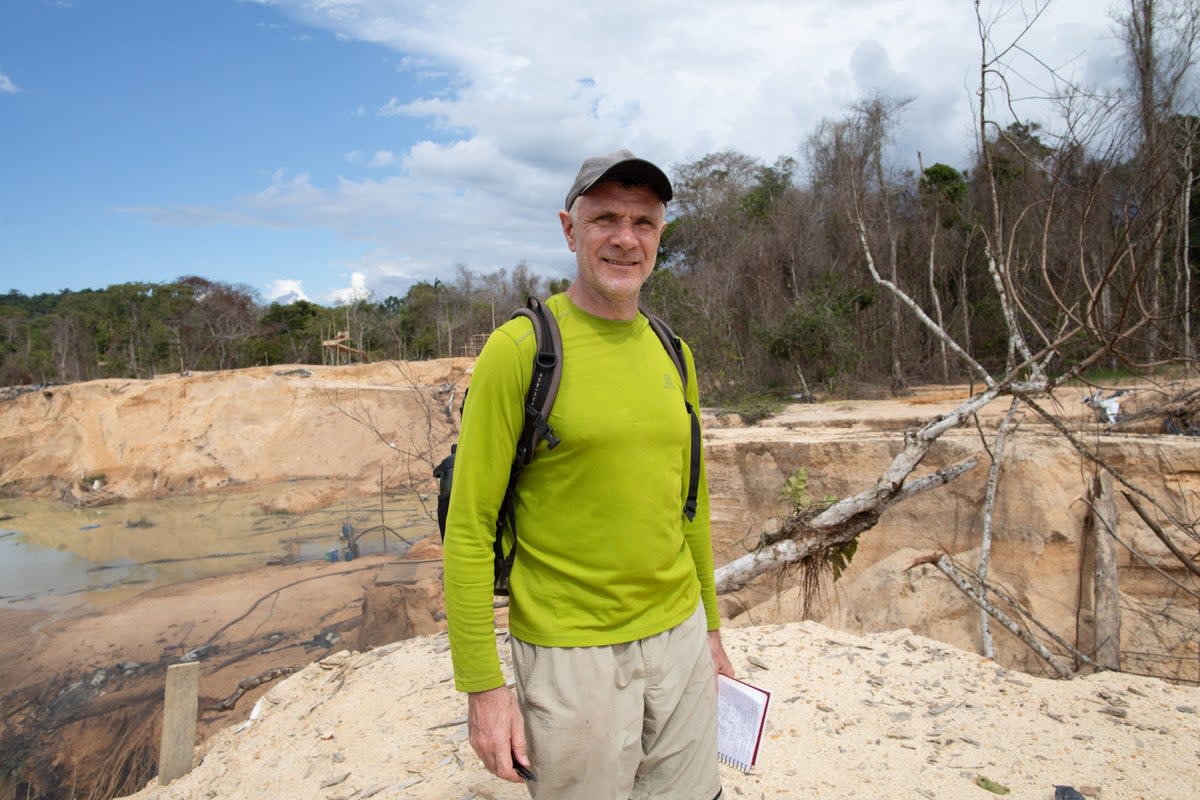 Phillips went missing while researching a book in the Brazilian Amazon's Javari Valley  (AFP via Getty Images)