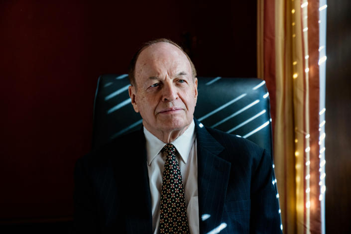 Late.  Richard Shelby (R-Ala.) in his office on Capitol Hill in Washington on Dec. 13, 2022. (Haiyun Jiang/The New York Times)