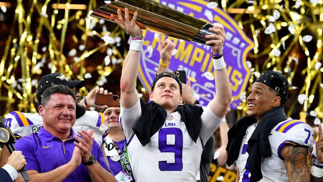 LSU Football on X: We'll never forget when @Joe_Burrow10 entered Death  Valley with the Burreaux jersey  / X