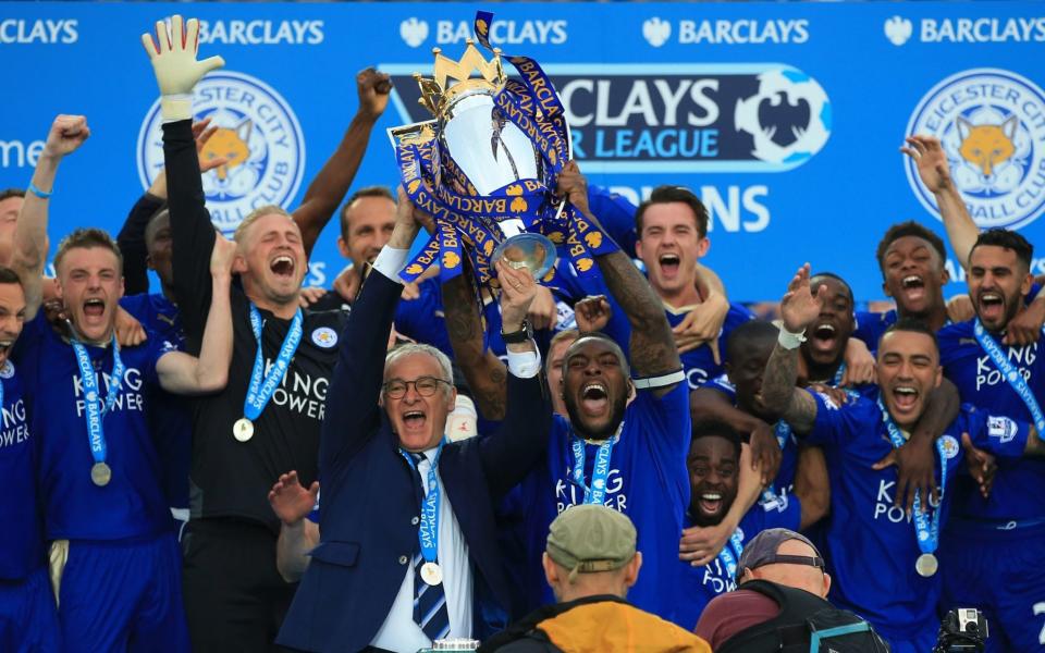 Leicester's 2016 title win was one of the greatest and most unlikely moments in sporting history - Nick Potts /PA