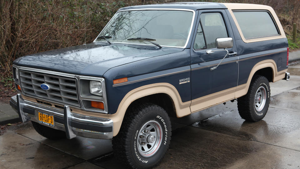 <p>Featuring four-wheel drive capability, Broncos are still a staple for off-road drivers. In 2018, a 1989 Ford Bronco II XLT with aftermarket aluminum wheels sold for $10,725. The previous year, a 1987 Eddie Bauer edition of the Ford Bronco II had a selling price of $8,250.</p>