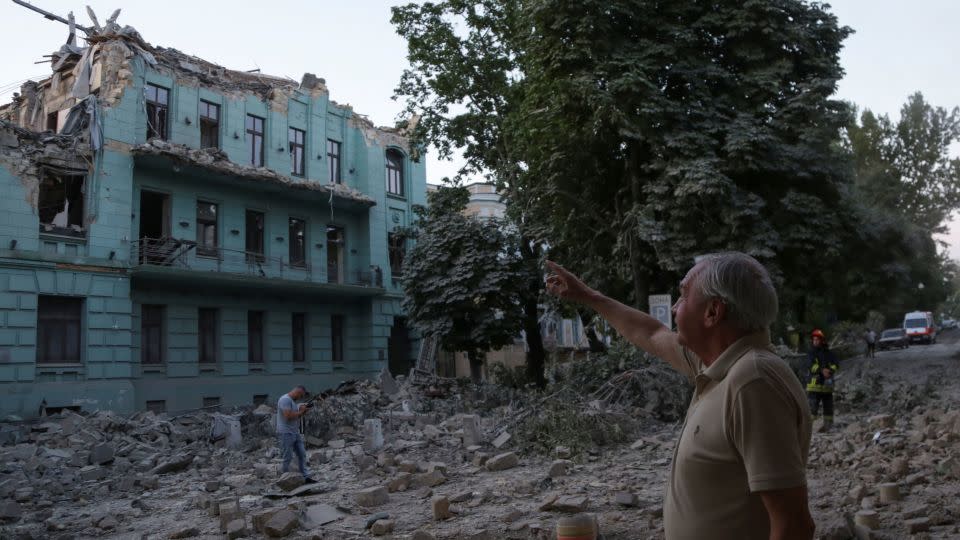 Odesa has been targeted several times this week. - Serhii Smolientsev/Reuters