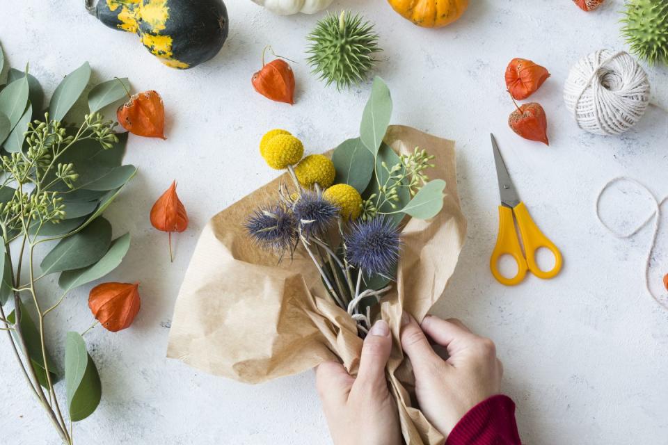 Fall Flower Arranging Party