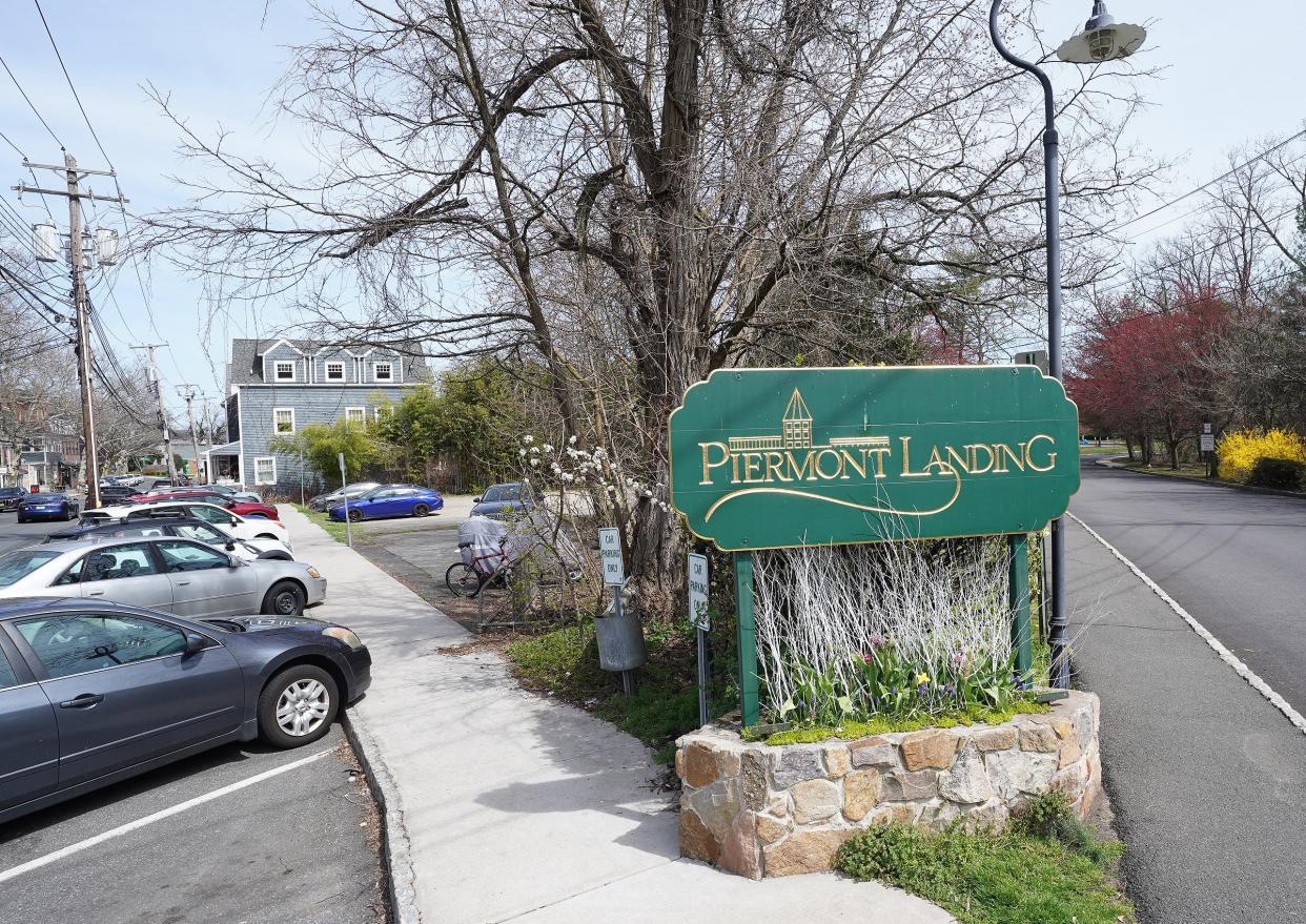 The Village of Piermont plans on moving forward, despite disapproval from the citizens and the county, on a proposed 3 story development at 447 - 477 Piermont Ave., on the triangular lot across from village hall. April 9, 2024.