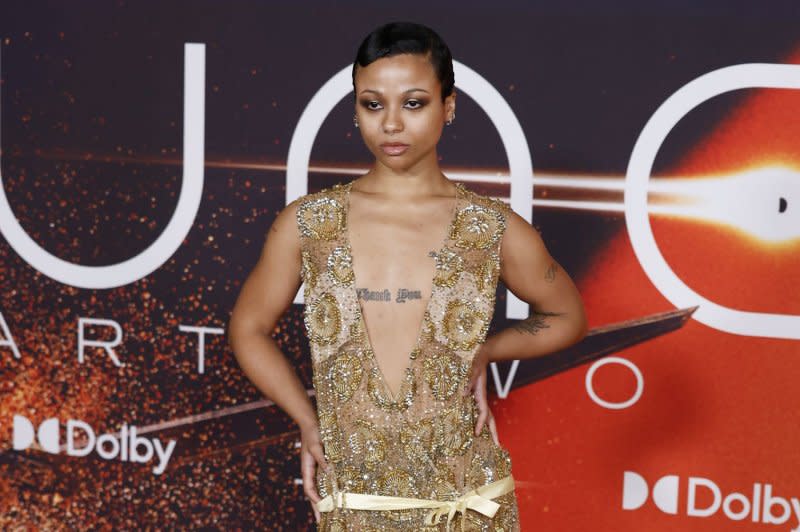 Myha'la Herrold attends the New York premiere of "Dune: Part Two" in February. File Photo by John Angelillo/UPI