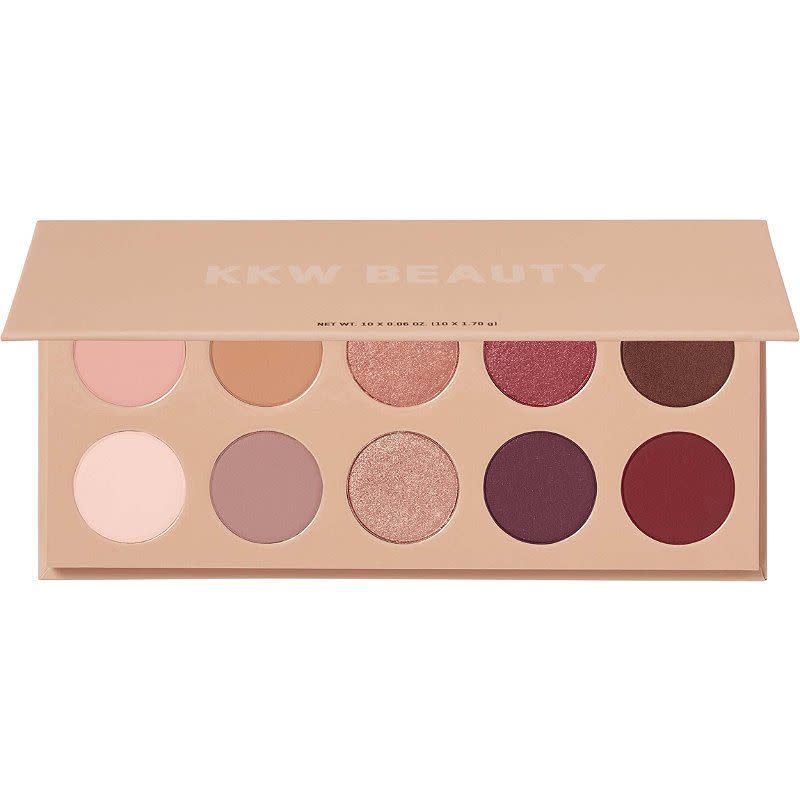 <p><strong>KKW BEAUTY</strong></p><p>ulta.com</p><p><strong>$45.00</strong></p><p><a href="https://go.redirectingat.com?id=74968X1596630&url=https%3A%2F%2Fwww.ulta.com%2Fclassic-blossom-eyeshadow-palette%3FproductId%3Dpimprod2010776&sref=https%3A%2F%2Fwww.seventeen.com%2Fbeauty%2Fmakeup-skincare%2Fg33834941%2Fulta-labor-day-2020-sale%2F" rel="nofollow noopener" target="_blank" data-ylk="slk:Shop Now;elm:context_link;itc:0;sec:content-canvas" class="link ">Shop Now</a></p><p>Look at those creamy mattes, those pearlescent shimmers! You can shop this palette and <a href="https://go.redirectingat.com?id=74968X1596630&url=https%3A%2F%2Fwww.ulta.com%2Fbrush-bath-purifying-makeup-brush-cleaner%3FproductId%3DxlsImpprod12391015&sref=https%3A%2F%2Fwww.seventeen.com%2Fbeauty%2Fmakeup-skincare%2Fg33834941%2Fulta-labor-day-2020-sale%2F" rel="nofollow noopener" target="_blank" data-ylk="slk:three others;elm:context_link;itc:0;sec:content-canvas" class="link ">three others</a> <strong>on sale September 2</strong>. </p>