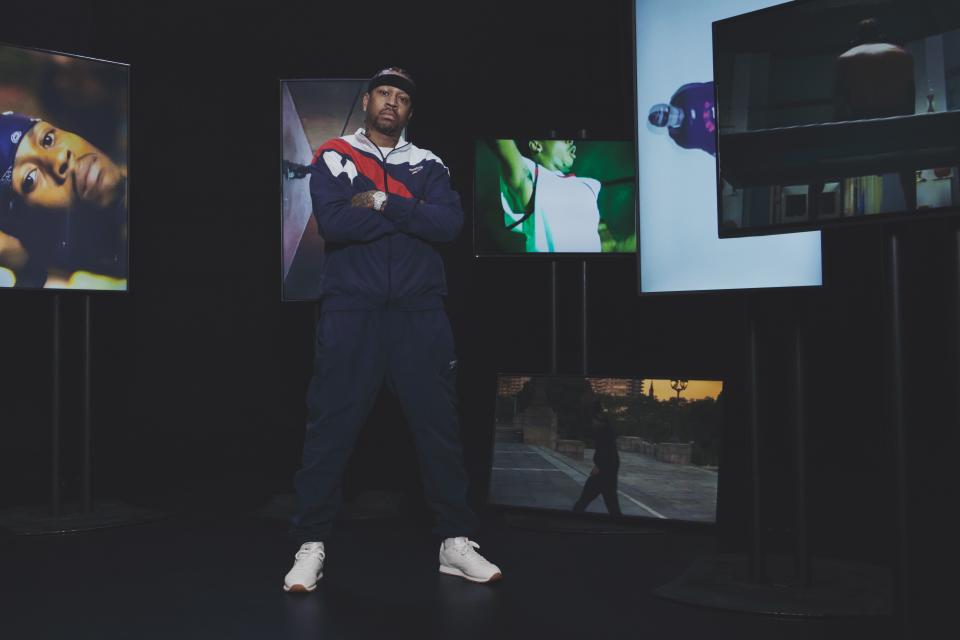 Allen Iverson is featured in Reebok’s spring campaign.