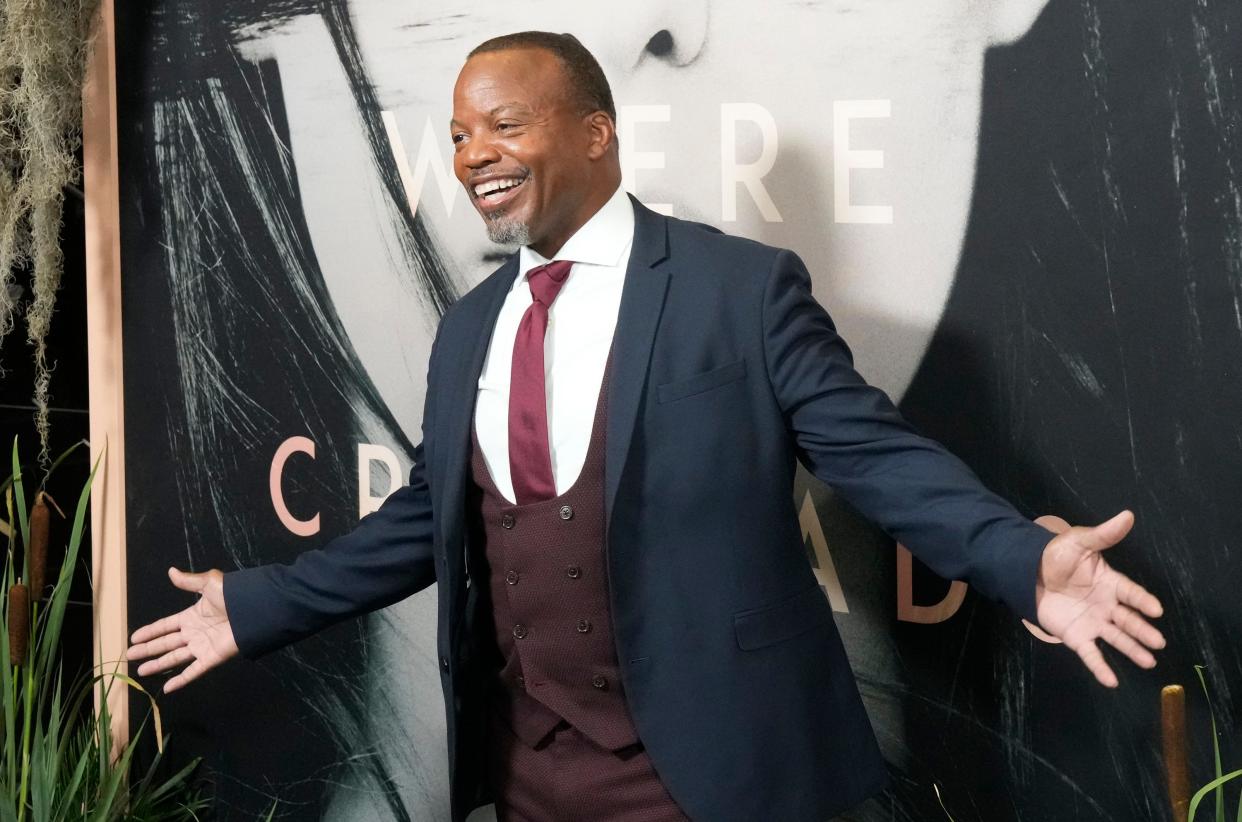 Sterling Macer Jr. attends the premiere of "Where the Crawdads Sing" at the Museum of Modern Art on Monday, July 11, 2022, in New York. (Photo by Charles Sykes/Invision/AP)