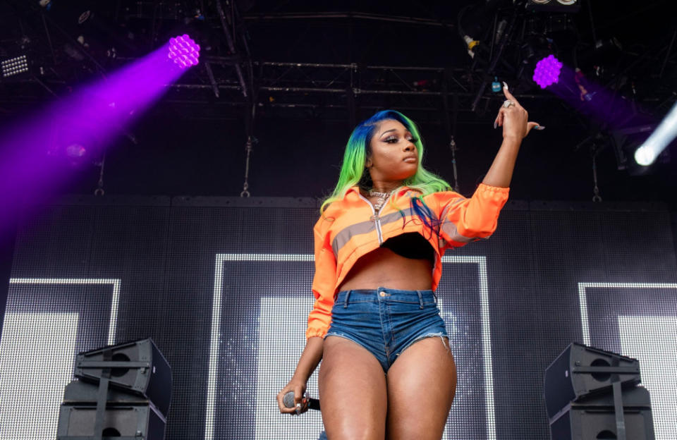 Megan Thee Stallion has pulled out of the AMAs credit:Bang Showbiz