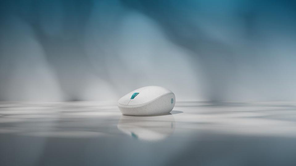 The Mouse has been created using 20% recycled ocean plastics. (Microsoft)