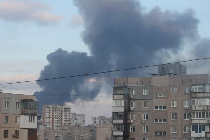 Fighting at the Azovstal plant during the first days of Russia’s full-scale invasion