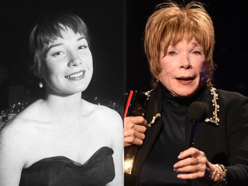 shirley maclaine in her 20s