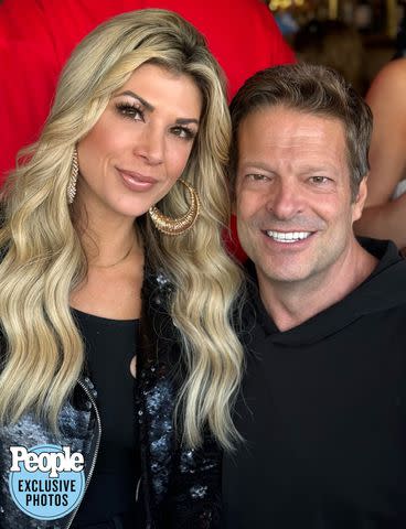 <p>Nydia Alvarez</p> Alexis Bellino and John Janssen, in a photo shared exclusively with PEOPLE in December 2023