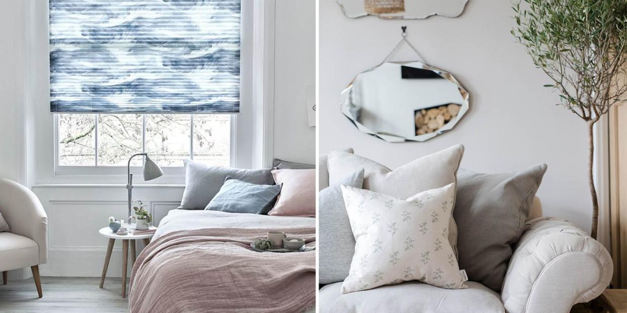 Photo credit: L: House Beautiful, R: Rebecca Pitcher