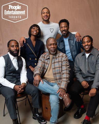 <p>Ben Trivett/Shutterstock</p> Clockwise from bottom left: John David Washington, Danielle Deadwyler, Ray Fisher, Corey Hawkins, Malcolm Washington, Michael Potts (The Piano Lesson) photographed in the PEOPLE, EW and Shutterstock Toronto International Film Festival 2024 Portrait Studio on September 8, 2024 in Toronto, Ontario, Canada.