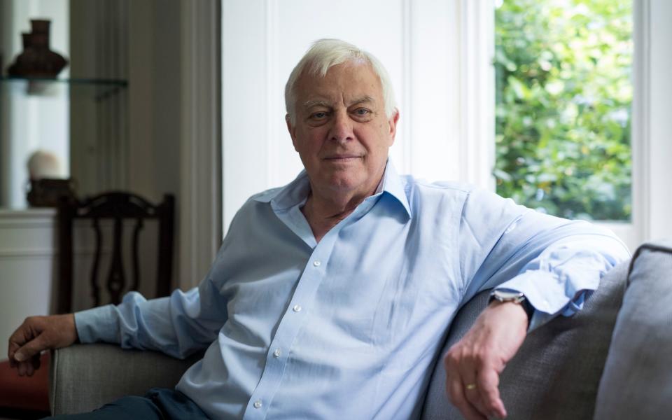Lord Patten was British governor of Hong Kong until the handover in 1997