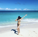 <p>We’ll have what she’s having. “Wish you were here,” the reality star told followers in a new Instagram post. Wearing a strapless leopard bikini and flaunting enviable abs, the 54-year-old is certainly owning that bod. (Photo: <a rel="nofollow noopener" href="https://www.instagram.com/p/Be8ipGIhet0/?taken-by=lisarinna" target="_blank" data-ylk="slk:Lisa Rinna via Instagram;elm:context_link;itc:0;sec:content-canvas" class="link ">Lisa Rinna via Instagram</a>) </p>