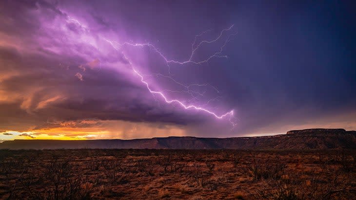 cumulonimbus cloud with lightning