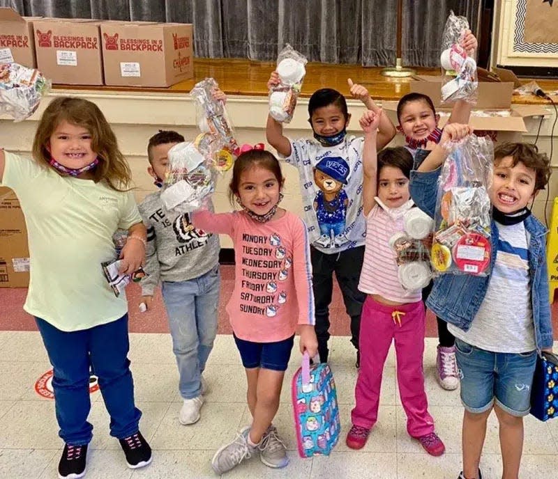 Blessings in a Backpack of Southwest Florida feeds food-insecure elementary students.