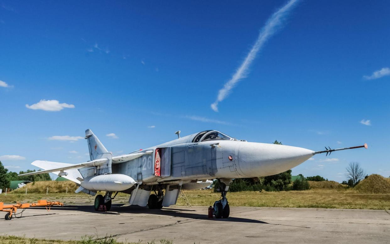 Alexander Lukashenko said his country’s SU-24 warplanes had been modified to carry nuclear weapons - Maksim Safaniuk / Alamy Stock Photo