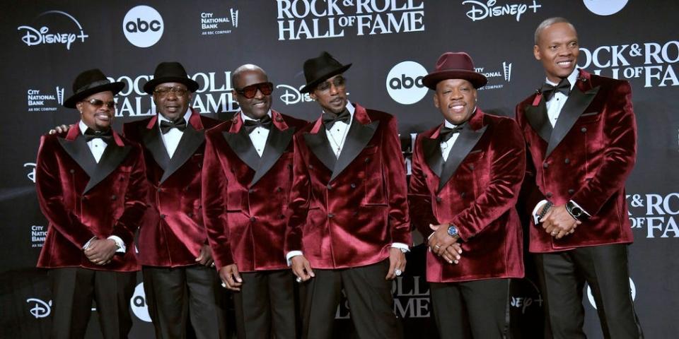 new edition at the rock and roll hall of fame induction ceremony in 2023
