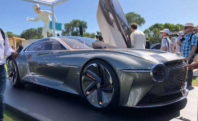 View Photos of the Bentley EXP 100 GT at Pebble Beach