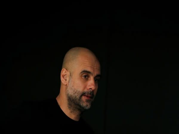 Manchester City coach Pep Guardiola 