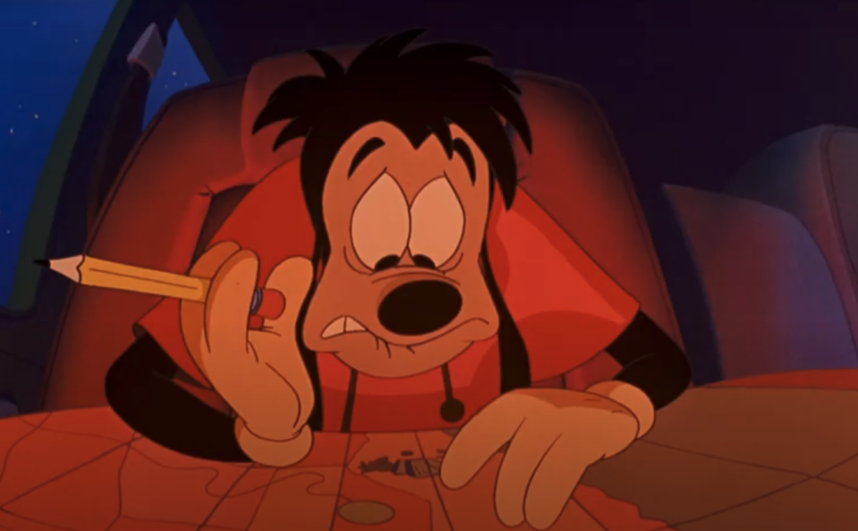Screen shot from "A Goofy Movie"