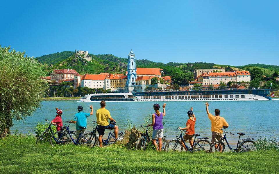 Cycling on the banks of the Danube with AmaWaterways