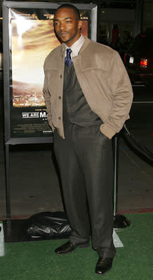 Anthony Mackie at the Hollywood premiere of Warner Bros. Pictures' We Are Marshall