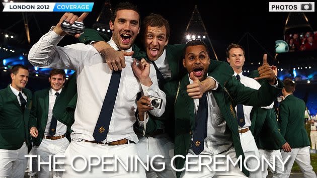 Pictures from the London Olympics Opening ceremony. Photo: AAP