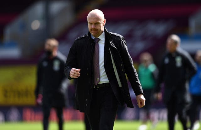 Burnley manager Sean Dyche