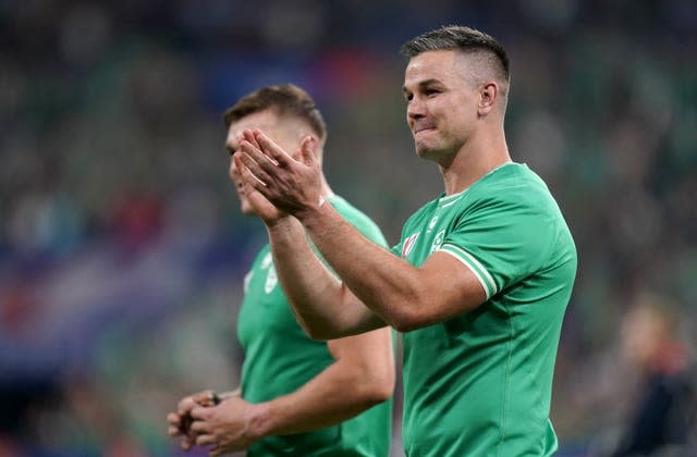 Former Ireland captain Johnny Sexton retires after last year's World Cup in France