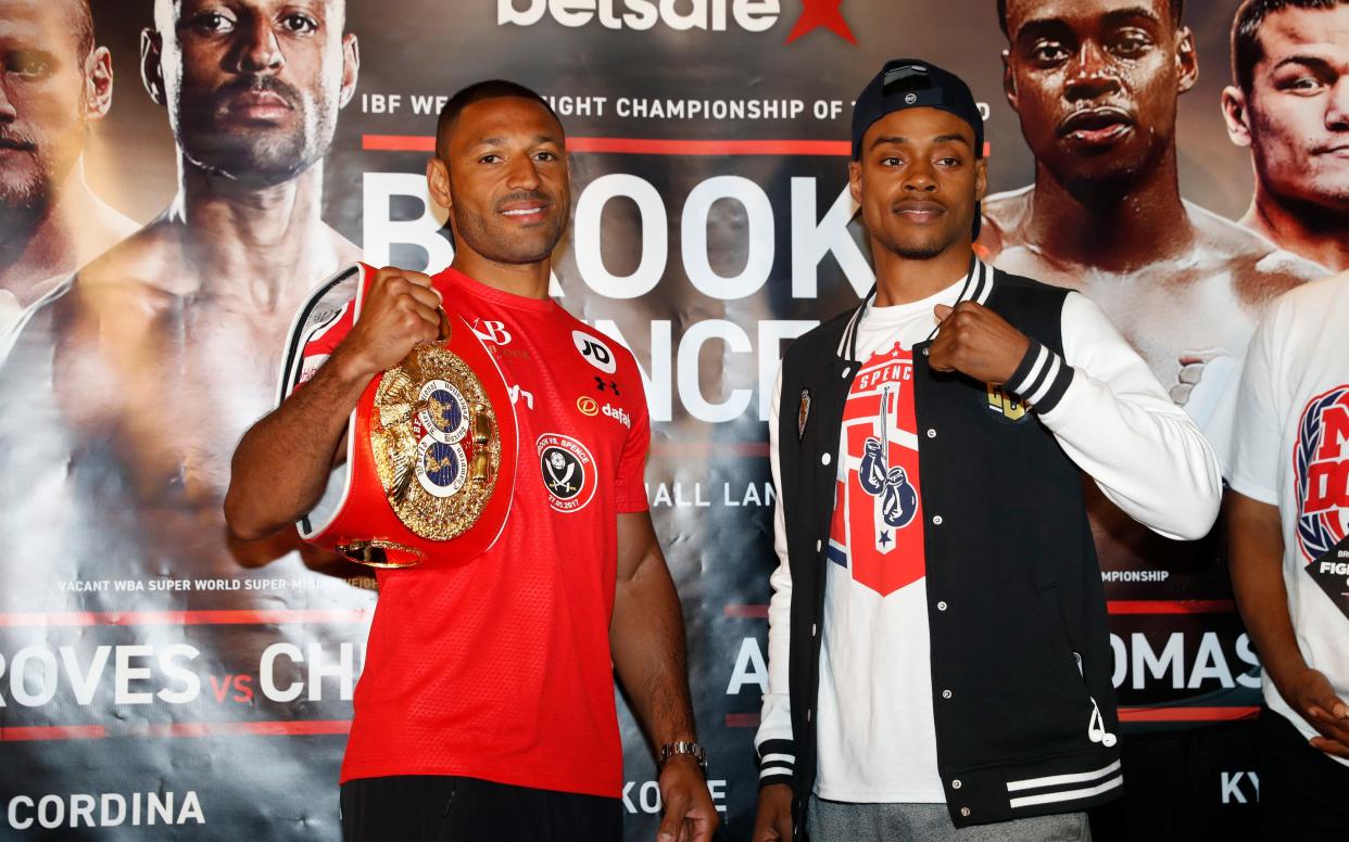 Kell Brook puts his IBF Welterweight title on the line against Errol Spence  - Reuters 
