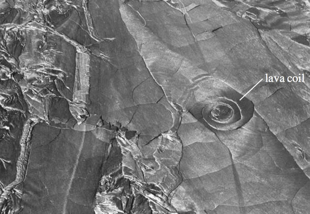 What are those weird spirals in Mars' surface?