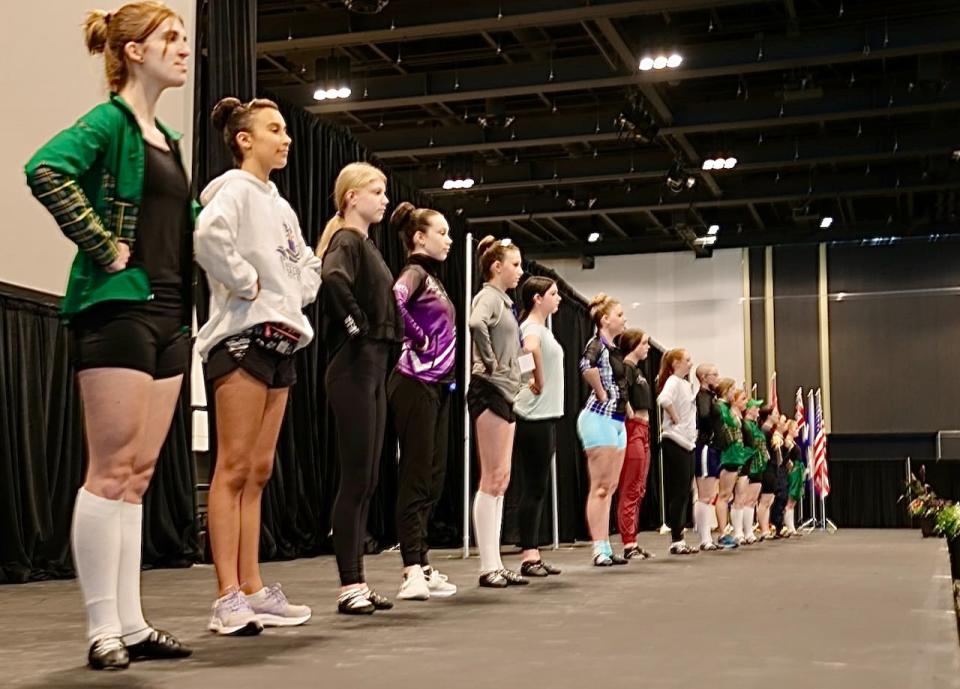 Dancers from nine Canadian provinces, the United States, Scotland, Australia, and Northen Ireland are competing in the event. 