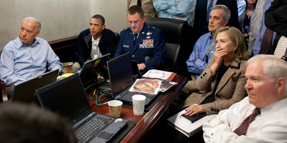 situation room osama bin laden obama biden hillary gates