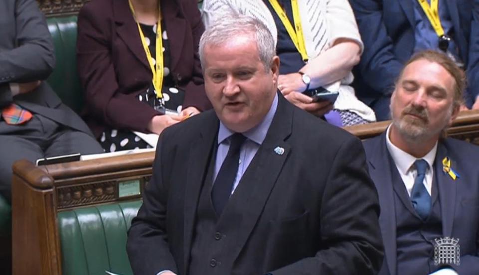 SNP Westminster leader Ian Blackford (House of Commons/PA) (PA Wire)