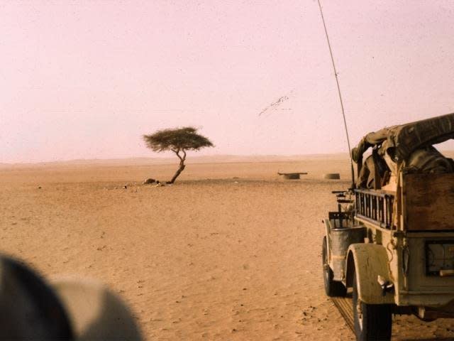 Sahara Desert, Niger.   Destroyed in 1973.