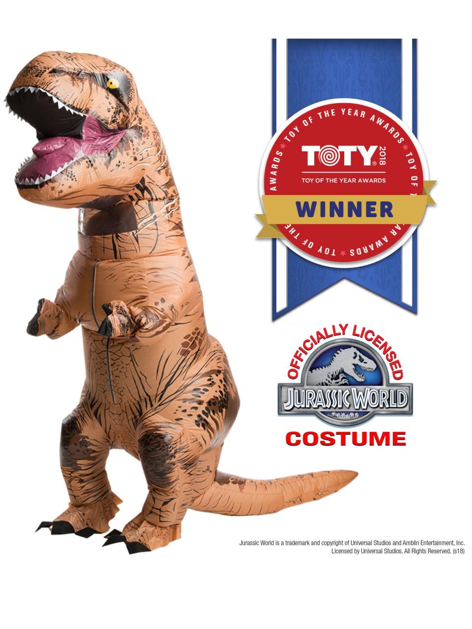 Rubie's Inflatable Adult T-Rex Costume was viral sensation in 2020. (Photo: Rubie's Costume Company)