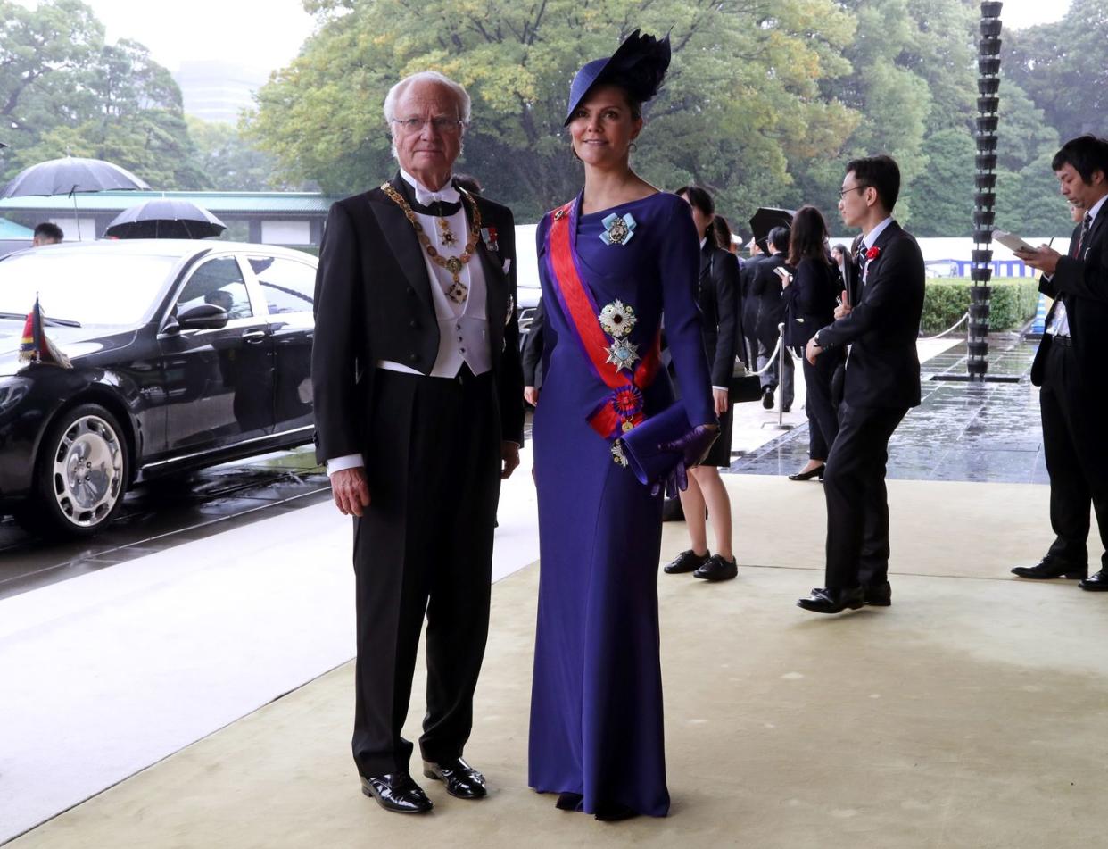 enthronement ceremony of japanese emperor naruhito